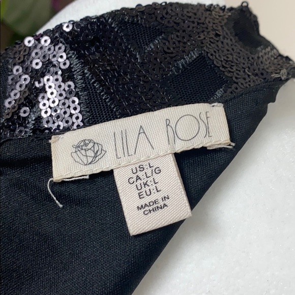 Black evening dress - Picture 5 of 5